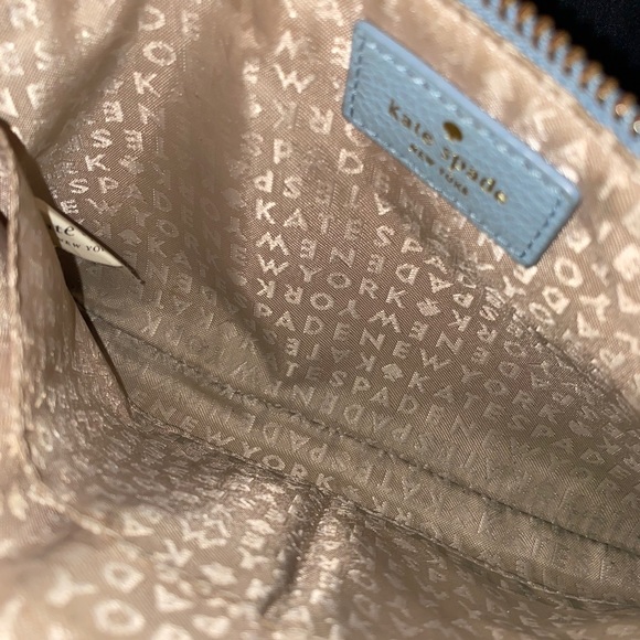 Kate Spade baby blue wristlet - Picture 3 of 3